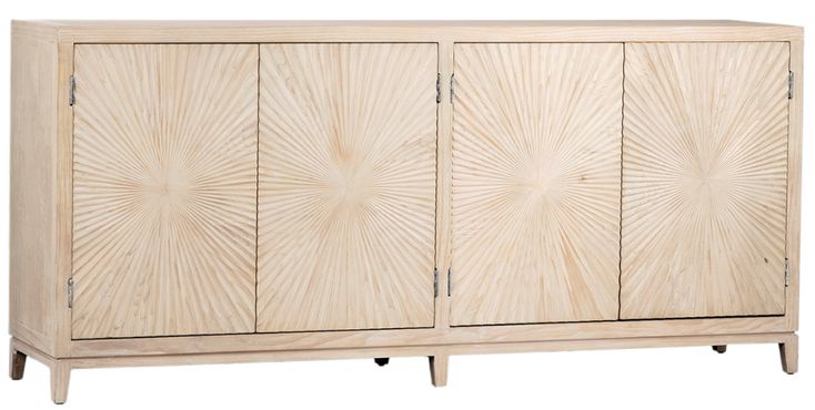 79" Whitewash Media Cabinet - Terra Nova Designs | Dovetail .