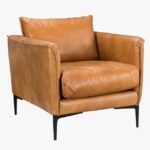 Waldorf Leather Armchair | Club chairs, Leather armchair, Leather .