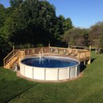 If you have an above ground pool this is a deck you will want to .
