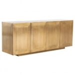 Freda Sideboard, Aged Brass | Modern buffets and sideboards .