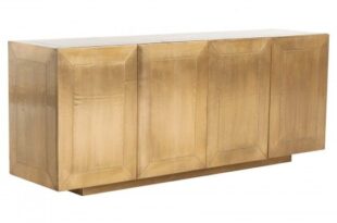 Freda Sideboard, Aged Brass | Modern buffets and sideboards .