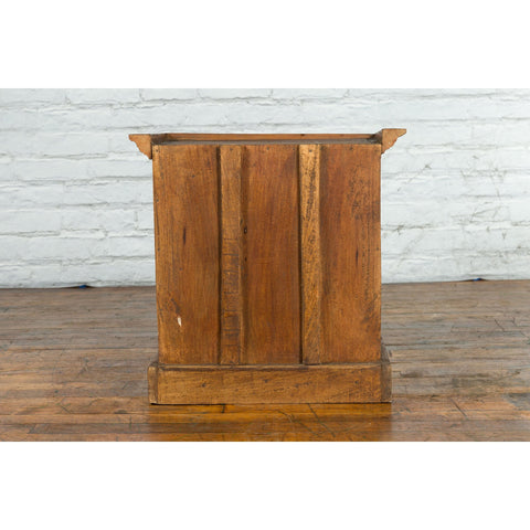 Rustic Vintage Indian Sheesham Wood Side Cabinet | FEA Ho