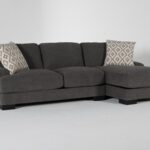 Aidan IV Chenille 2 Piece 111" Sectional With Right Arm Facing .