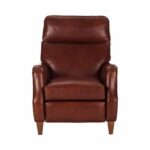 Aiden Leather Recliner, Old English/Saddle | Recliners | Ethan All