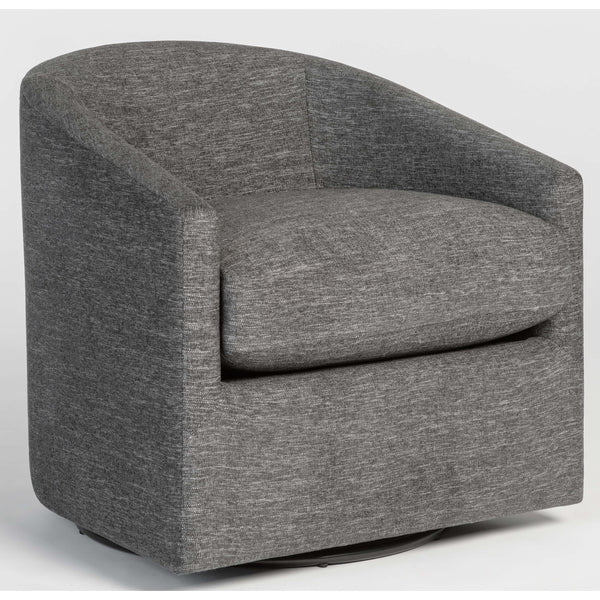 Frazier Swivel Chair, Contemporary Charcoal – High Fashion Ho