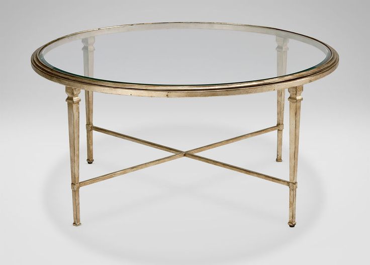 Heron Round Coffee Table | Coffee Tables | Round glass coffee .