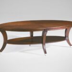 Adler Oval Coffee Table | Coffee table, Oval coffee tables, Living .