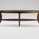 Adler Oval Coffee Table - Ethan Allen US | Pine coffee table .