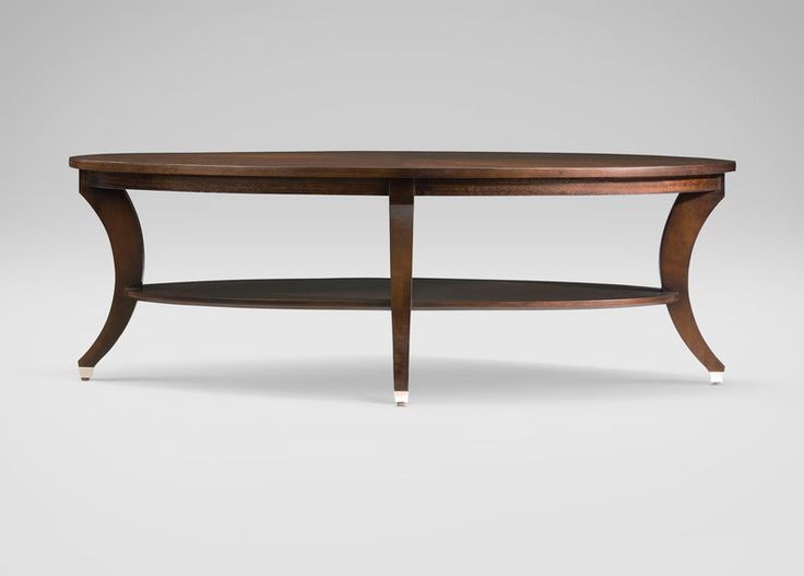 Adler Oval Coffee Table - Ethan Allen US | Pine coffee table .
