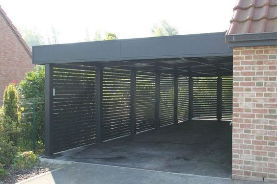 Photo "Carport aluminium": | Garage doors, Carport, Garage screen do