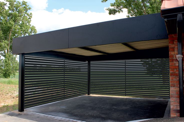 Carport aluminium | TORI Portails | Huis en tuin, Carport ideeën .