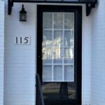 Beautiful Door Awnings | Metal doors exterior, Door awnings, House .