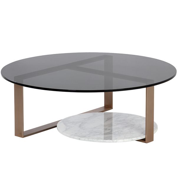 Maldini Coffee Table in Gray by Sunpan | Coffee table, Living room .