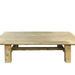 OLD ANTIQUE PINE COFFEE TABLE, BLEACHED | Antique coffee tables .