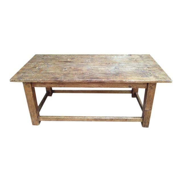French Antique Pine Coffee Table | Pine coffee table, Coffee table .