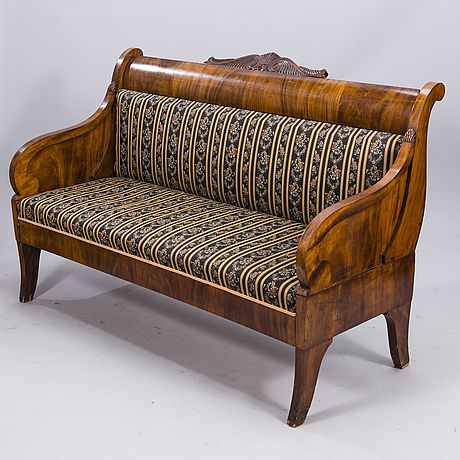 Antique Biedermeier sofa | Biedermeier furniture, Antique sofa .