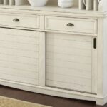Cayla Distressed White Buffet in 2023 | White buffet, Distressed .