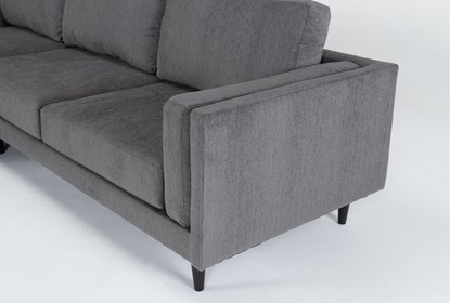 Aries Smoke 117" 2 Piece Sectional with Left Arm Facing Chaise .