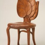carved leaf chair | Art nouveau furniture, Deco furniture, French a