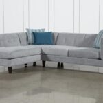 Avery II 2 Piece 103" Sectional With Left Facing Armless Chaise .