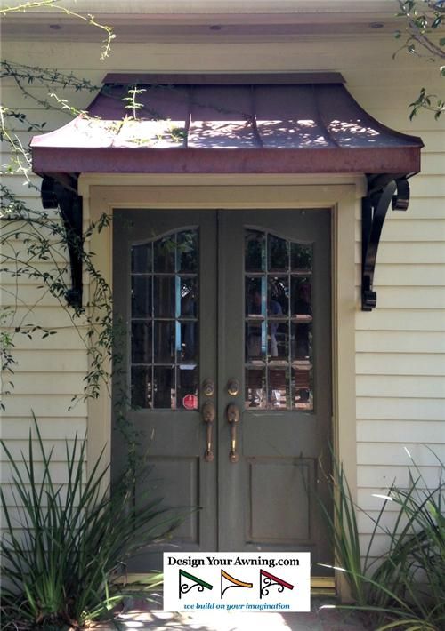 Project Gallery - Metal Canopy Design - Design Your Awning | House .