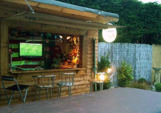 50 Pub Shed Bar Ideas For Men - Cool Backyard Retreat Designs .