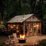 Small log cabin, Cabin homes, Small hou