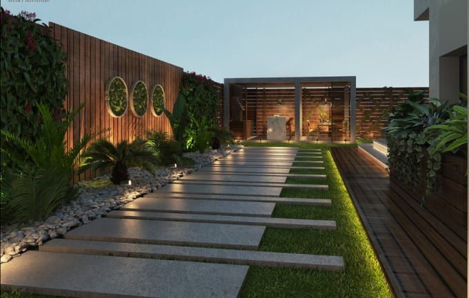 Find the best global talent. | Outdoor landscape design, Terrace .