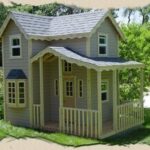 outdoor playhouse plans -- this site has a variety of different .