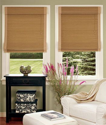bamboo insulated shade country curtains | Blinds for windows .