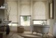 Bathroom Blinds | Blinds design, Living room blinds, Curtains with .