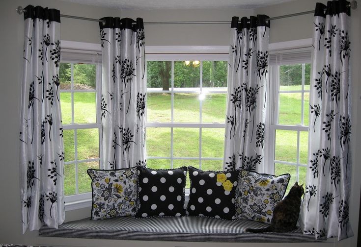 The Most Effective Solutions to Your Bay Window Curtains | Bay .