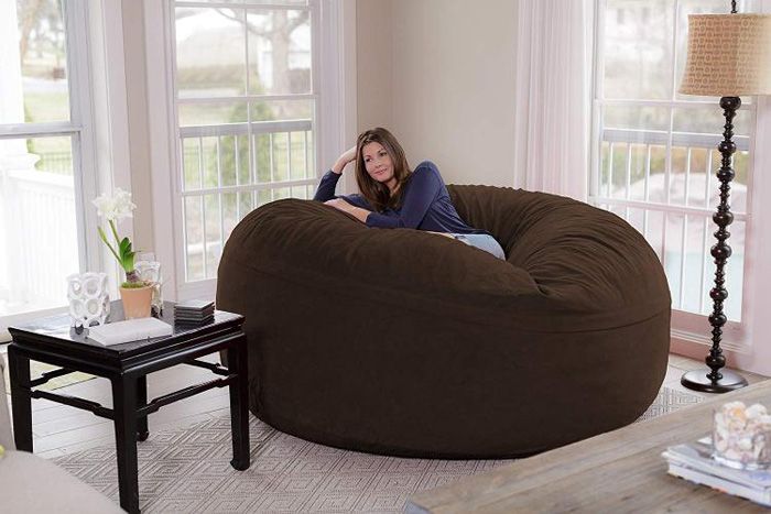 Gigantic Memory Foam Bean Bags Allow You To Softly Sink Into Bliss .