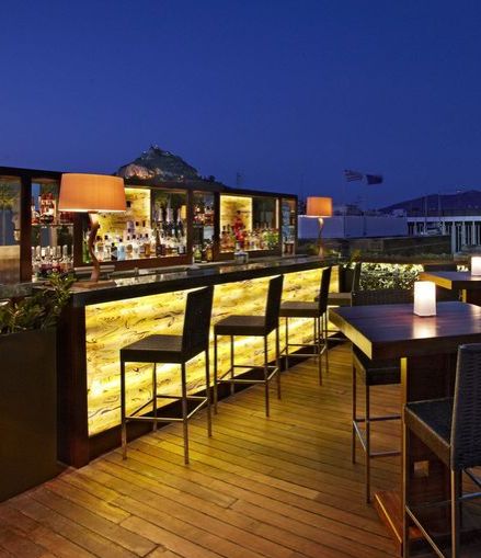 World's best restaurants with sunset views | Rooftop bar design .