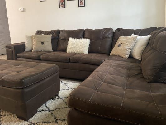 Lane Home Solutions Excursion Java Living Room Sectional - Big .
