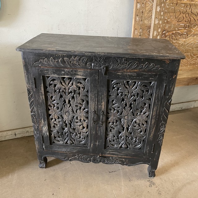 Carved Cabinet - Nadeau Mia
