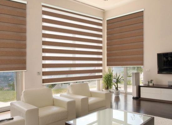 Decorating Ideas for Rooms with Zebra Blinds | Volet roulant .