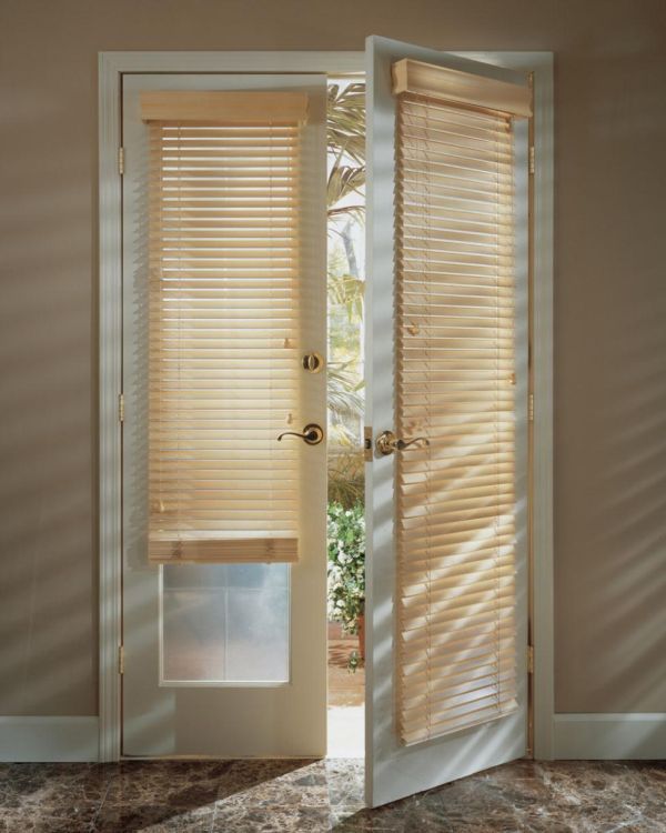 Decorating Your French Doors: A Bit of Help | Blinds for french .