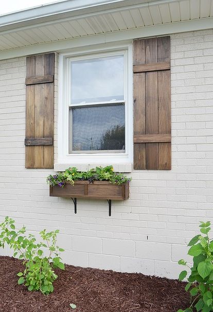 How to Build Board and Batten Shutters DIY | House exterior, Diy .