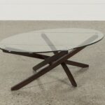 Brisbane Glass Coffee Table | Oval coffee tables, Coffee table .