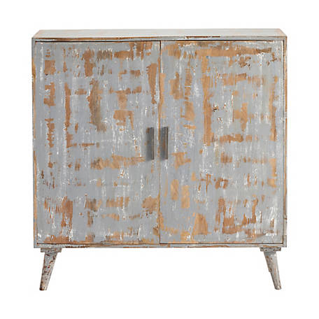 Crestview Collection Bengal Manor Distressed Cabinet at Tractor .