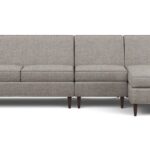 Marcus 3-Piece Sectional with Chaise, Quick Ship | Ethan All