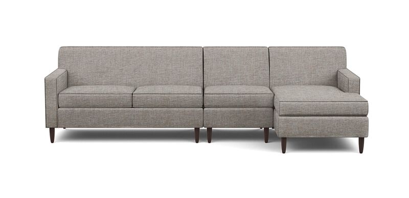 Marcus 3-Piece Sectional with Chaise, Quick Ship | Ethan All