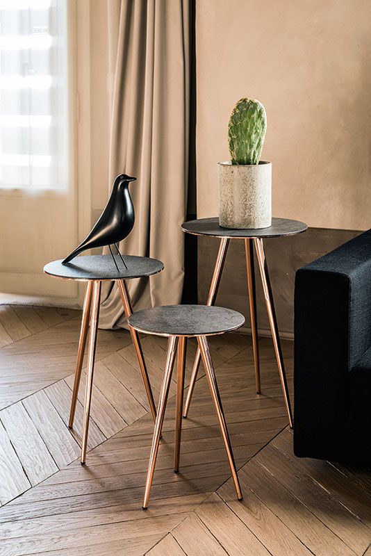Modern Side Table: Trip by Midj | Metal living room, Modern side .