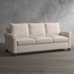 Cameron Roll Arm Upholstered Sleeper Sofa with Air Topper | Couch .