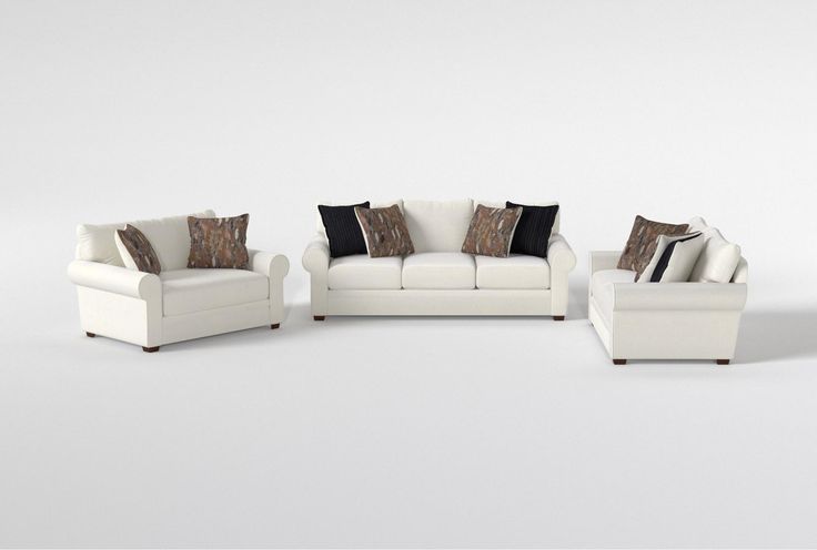 Cameron II 101" Sofa/Loveseat/Chair Set in 2023 | Chair and .