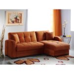 Kubo Rainbow Orange Sectional Sofa by Istikbal Furniture | Brown .