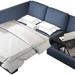 RJMOLU Convertible Sectional Sofa Couch, Modern Linen Fabric L .
