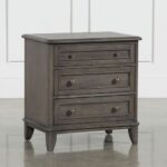 Candice II 3-Drawer 29" Nightstand With USB and Power Outlets .