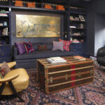 Louis Vuitton Trunk Coffee Table - Eclectic - den/library/office .